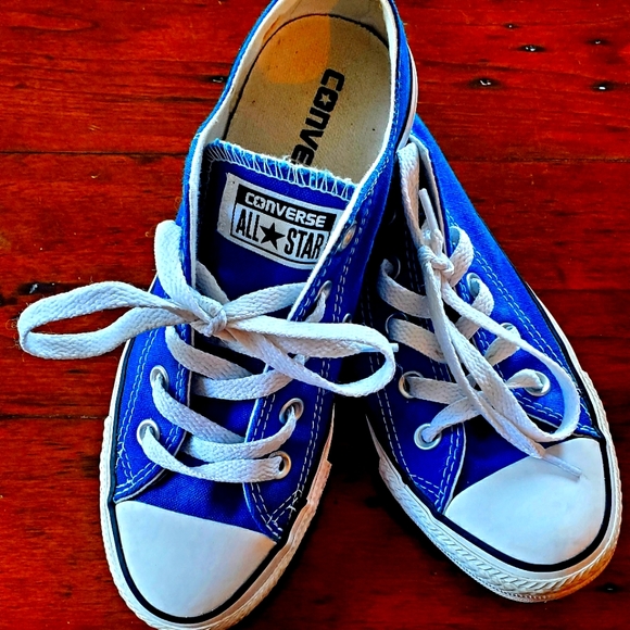 Womens Size 6 Blue Converse - Picture 4 of 4